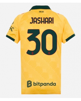 Billige Fotballdrakt AC Milan Ardon Jashari #30 Replika Tredjedrakt Dame 2025-26 Kortermet